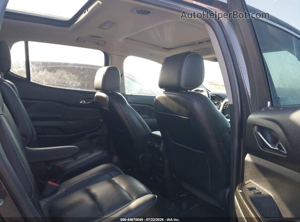 1GKKNNLSXHZ164324 2017 GMC ACADIA Gray VIN კოდის სტიკერის ხედი