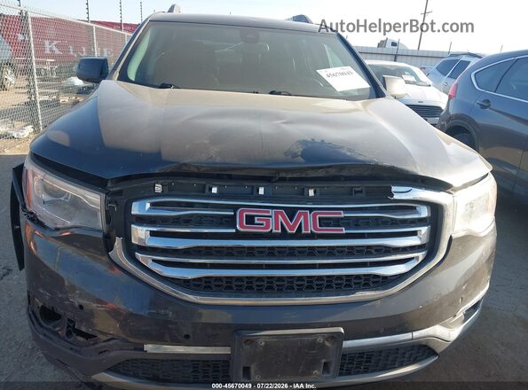 1GKKNNLSXHZ164324 2017 GMC ACADIA Gray ხელსაწყოთა პანელის ხედი