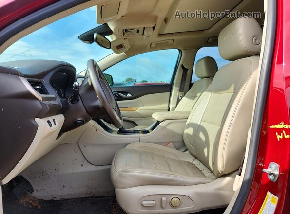 1GKKNPLS0HZ272995 2017 GMC ACADIA Burgundy Vista interior delantera
