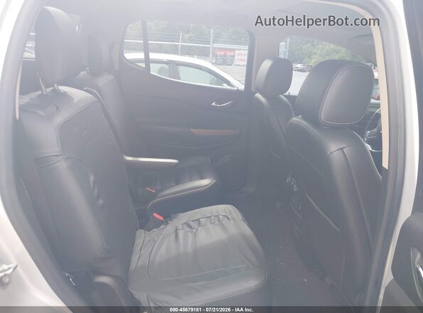 1GKKNPLS0JZ201480 2018 GMC ACADIA Silver Vista de la etiqueta del VIN
