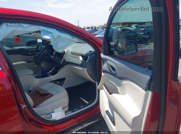 1GKKNPLS0PZ265365 2023 GMC ACADIA Red Vista interior delantera