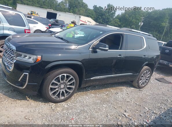 1GKKNPLS1MZ180904 2021 GMC ACADIA Black Widok wnętrza 360 stopni
