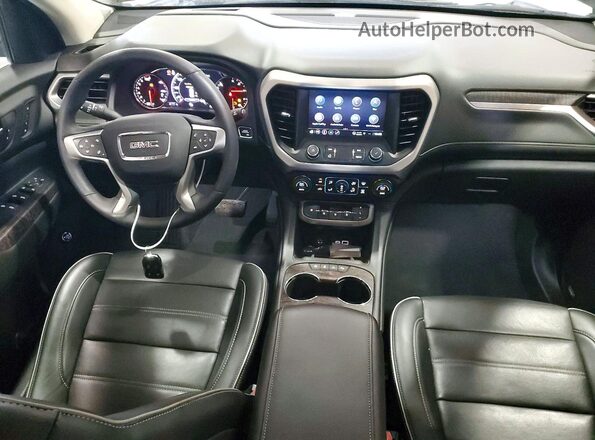 1GKKNPLS1PZ237686 2023 GMC ACADIA Black Առջևի վահանակի տեսք