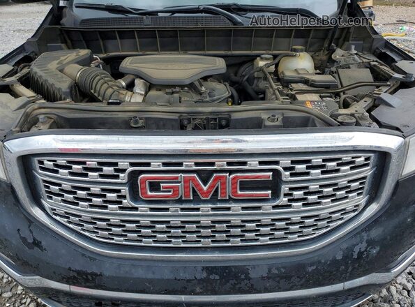 1GKKNPLS2JZ139578 2018 GMC ACADIA Black Widok komory silnika