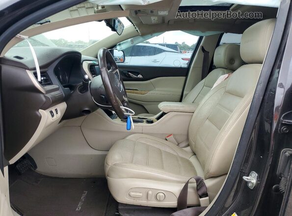 1GKKNPLS2KZ172906 2019 GMC ACADIA Угольный Вид салона спереди