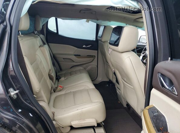 1GKKNPLS2KZ172906 2019 GMC ACADIA Угольный Вид задней части салона