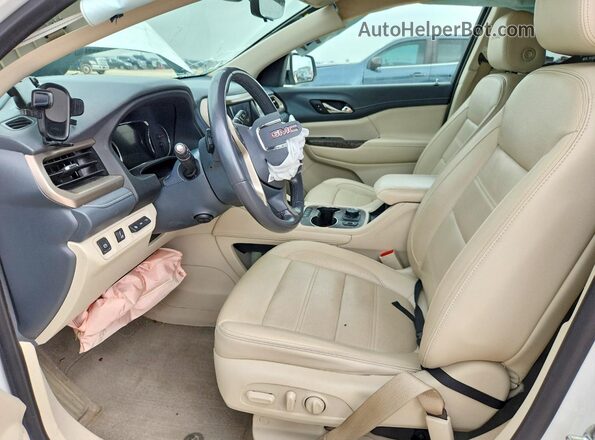 1GKKNPLS2LZ196690 2020 GMC ACADIA White Vista interior delantera