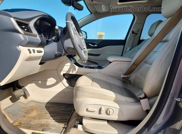 1GKKNPLS2MZ228510 2021 GMC ACADIA Gray Front interior view