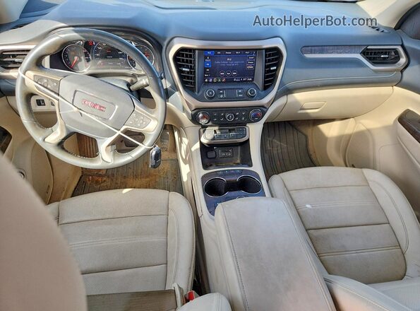 1GKKNPLS2MZ228510 2021 GMC ACADIA Gray Dashboard view