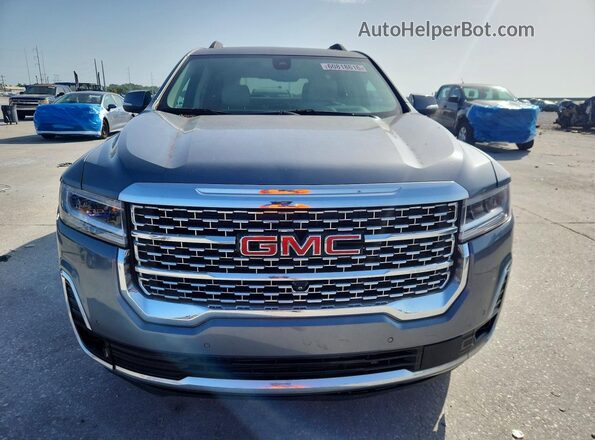 1GKKNPLS2MZ228510 2021 GMC ACADIA Gray Front view