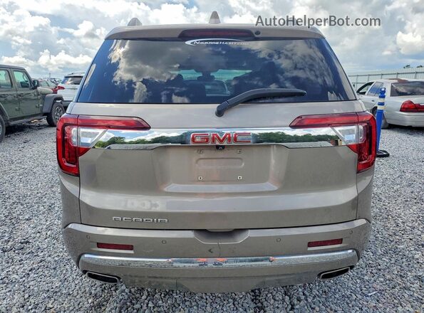 1GKKNPLS2NZ131230 2022 GMC ACADIA Tan Вид ззаду