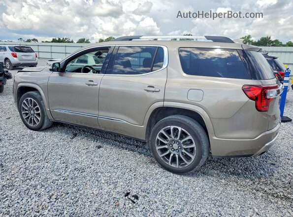 1GKKNPLS2NZ131230 2022 GMC ACADIA Tan Задня ліва чверть