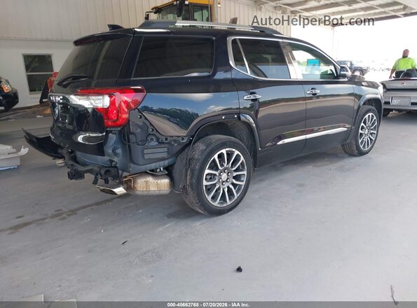 1GKKNPLS2NZ134127 2022 GMC ACADIA Синий Задняя правая четверть