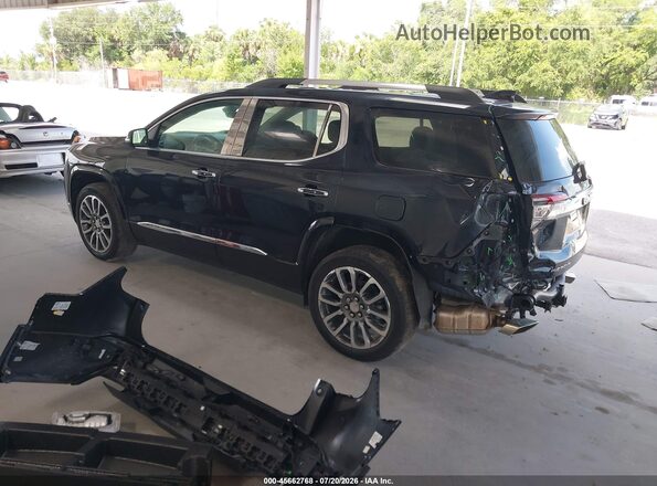 1GKKNPLS2NZ134127 2022 GMC ACADIA Синий Задняя левая четверть