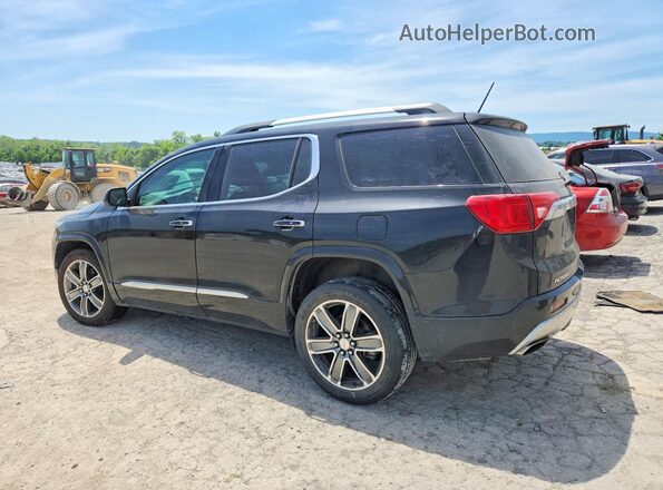 1GKKNPLS3HZ124159 2017 GMC ACADIA Черный Задняя левая четверть