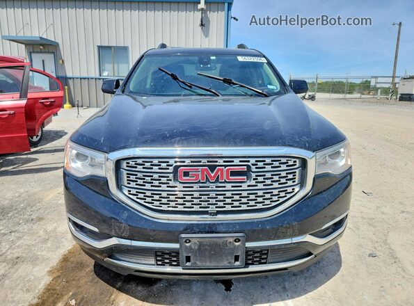 1GKKNPLS3HZ124159 2017 GMC ACADIA Черный Вид спереди