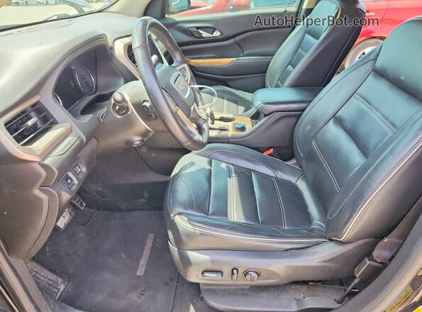 1GKKNPLS3HZ124159 2017 GMC ACADIA Черный Вид салона спереди