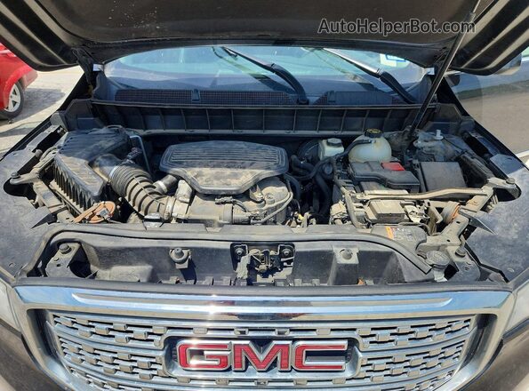 1GKKNPLS3HZ124159 2017 GMC ACADIA Черный Вид подкапотного пространства