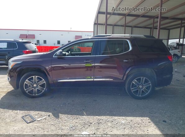 1GKKNPLS3JZ122563 2018 GMC ACADIA Burgundy Vista interior de 360 grados
