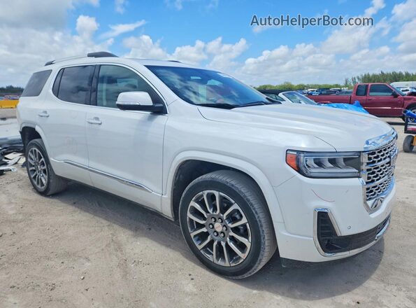 1GKKNPLS3NZ174751 2022 GMC ACADIA White Передня права чверть