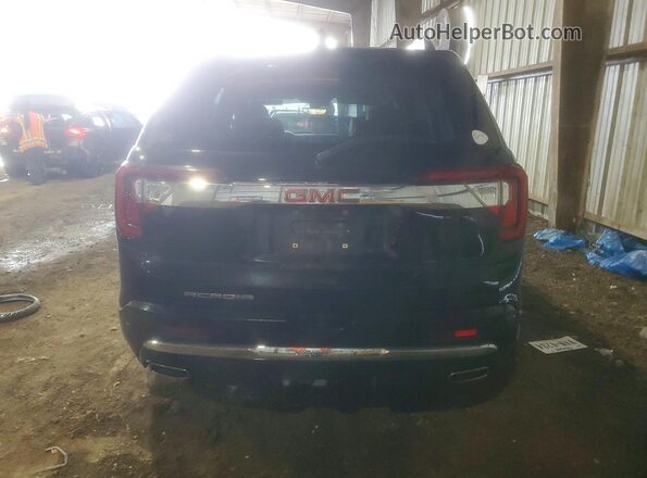 1GKKNPLS3PZ197806 2023 GMC ACADIA Black Вид ззаду