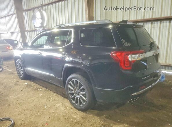 1GKKNPLS3PZ197806 2023 GMC ACADIA Black Задня ліва чверть