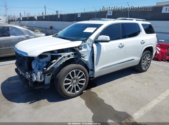 1GKKNPLS3PZ231582 2023 GMC ACADIA Белый Передняя левая четверть