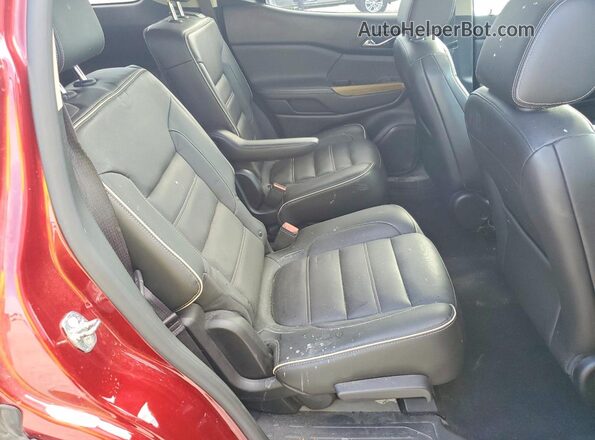 1GKKNPLS4HZ267170 2017 GMC ACADIA Maroon Widok wnętrza z tyłu