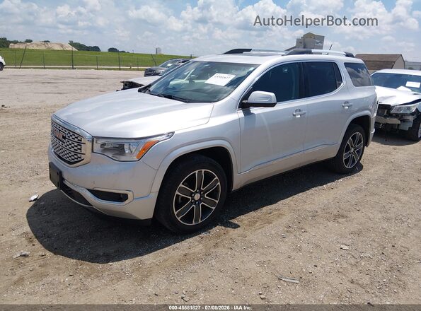 1GKKNPLS4HZ288407 2017 GMC ACADIA Silver Передня ліва чверть