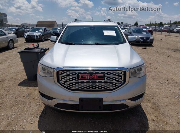 1GKKNPLS4HZ288407 2017 GMC ACADIA Silver Вид задньої частини салону