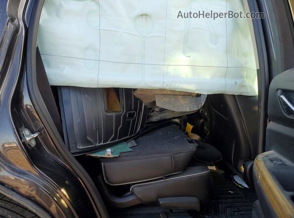 1GKKNPLS4JZ222591 2018 GMC ACADIA Black Widok wnętrza z tyłu