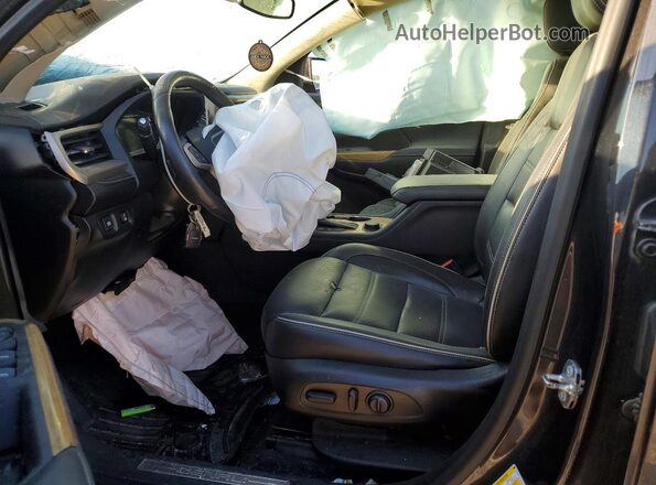 1GKKNPLS4JZ222591 2018 GMC ACADIA Black Widok wnętrza z przodu