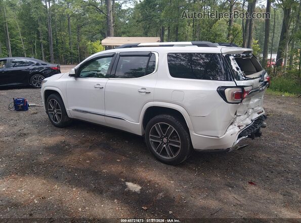 1GKKNPLS4JZ224731 2018 GMC ACADIA Белый Задняя левая четверть