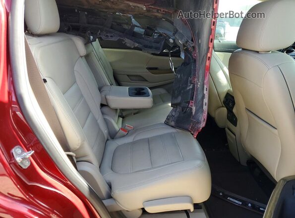1GKKNPLS5KZ168459 2019 GMC ACADIA Red Rear seats view