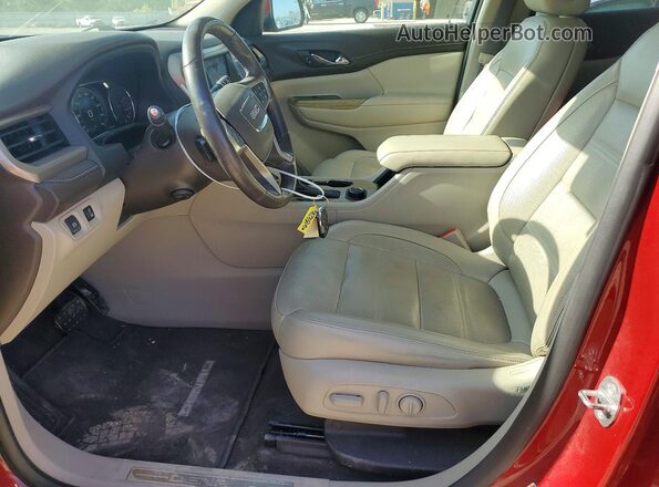 1GKKNPLS5KZ168459 2019 GMC ACADIA Red Front interior view
