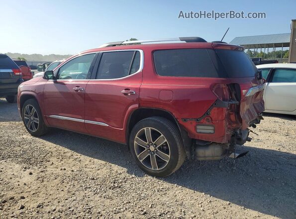 1GKKNPLS5KZ168459 2019 GMC ACADIA Red Rear left