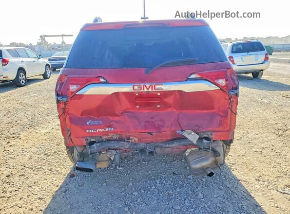 1GKKNPLS5KZ168459 2019 GMC ACADIA Red Rear view