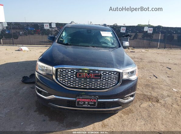 1GKKNPLS5KZ201069 2019 GMC ACADIA Dark Blue ხელსაწყოთა პანელის ხედი