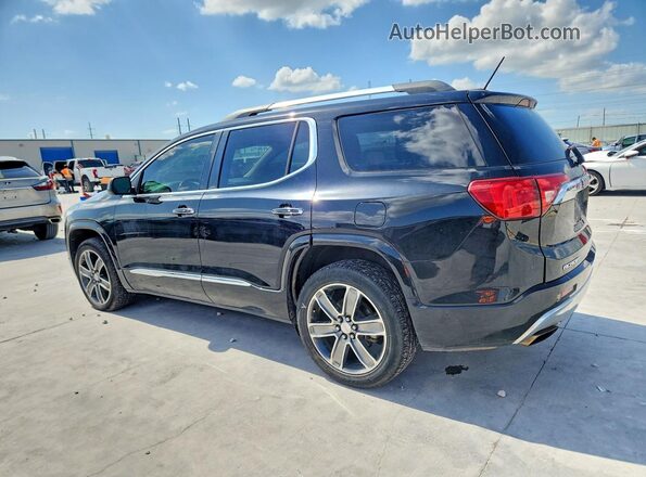 1GKKNPLS6HZ321679 2017 GMC ACADIA Black Tył lewy
