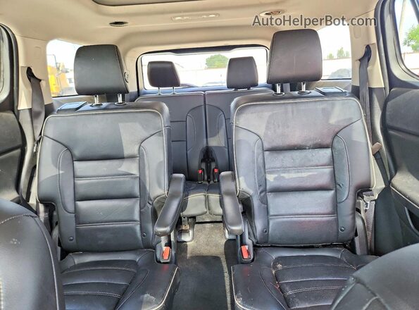 1GKKNPLS6HZ321679 2017 GMC ACADIA Black Widok tylnych siedzeń