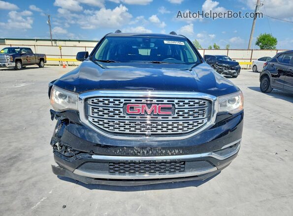 1GKKNPLS6HZ321679 2017 GMC ACADIA Black Widok z przodu