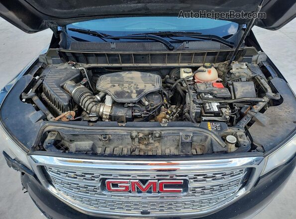 1GKKNPLS6HZ321679 2017 GMC ACADIA Black Widok komory silnika