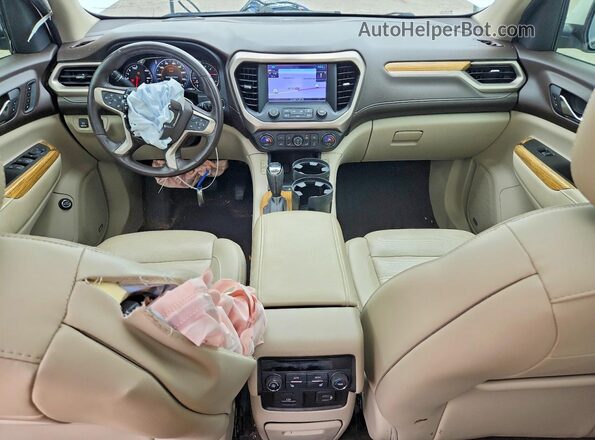 1GKKNPLS7KZ104097 2019 GMC ACADIA Белый Вид панели приборов