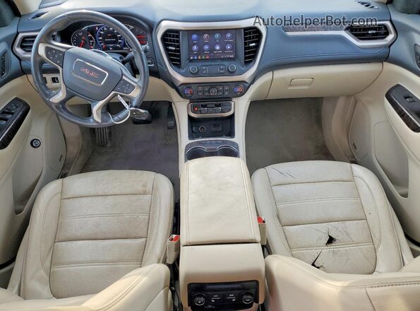 1GKKNPLS7LZ114145 2020 GMC ACADIA Burgundy Dashboard view