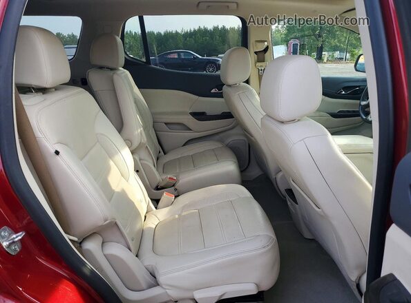 1GKKNPLS7LZ114145 2020 GMC ACADIA Burgundy Rear seats view