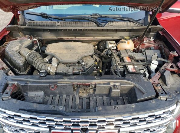 1GKKNPLS7LZ114145 2020 GMC ACADIA Burgundy Rear interior view