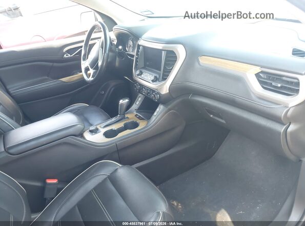 1GKKNPLS8KZ189094 2019 GMC ACADIA Black Widok wnętrza z przodu