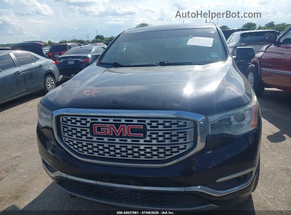 1GKKNPLS8KZ189094 2019 GMC ACADIA Black Widok zestawu wskaźników