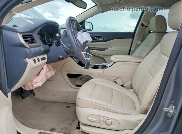 1GKKNPLS8MZ141307 2021 GMC ACADIA Gray წინა სალონის ხედი