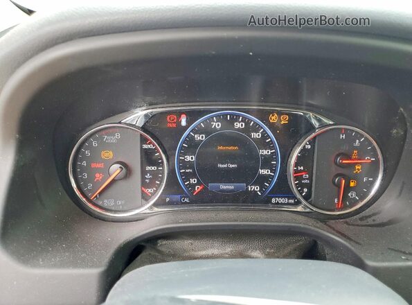 1GKKNPLS8MZ141307 2021 GMC ACADIA Gray ხელსაწყოთა პანელის ხედი